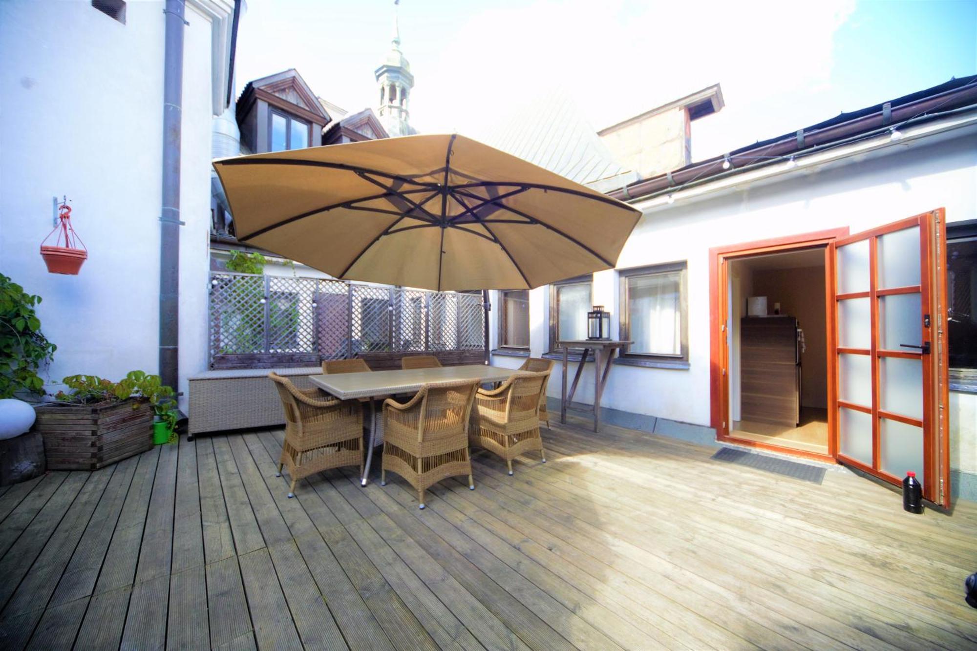 Two Bedroom / Old Town With Private Terrace 里加 外观 照片